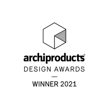 Archiproducts Design Awards 2021 winner badge awarded to Natalia Enze
