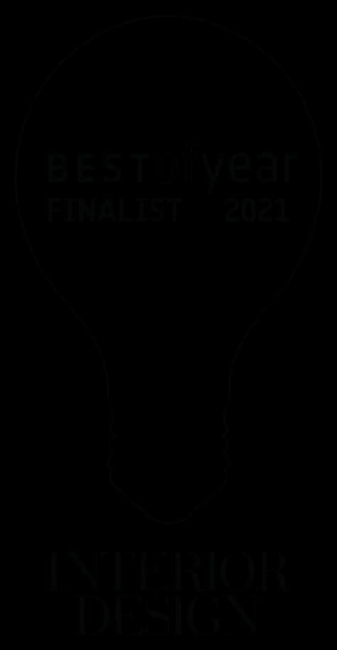 Interior Design Best of Year 2021 finalist mark for Natalia Enze