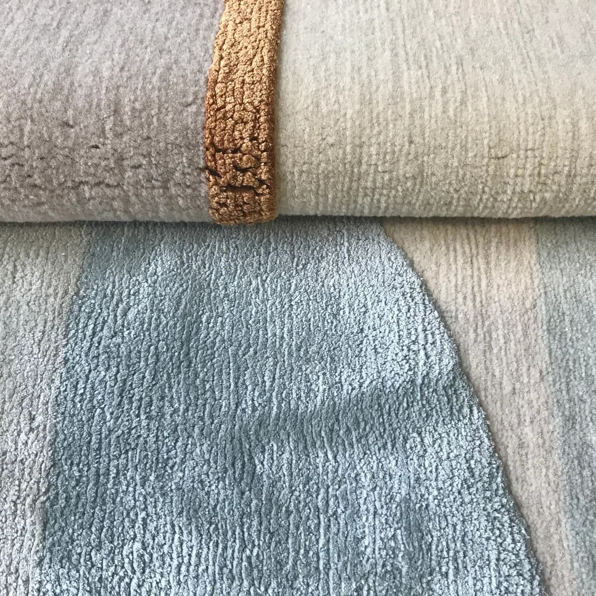 Confluence Beige Modern Rug di Natalia Enze, un’altra vista