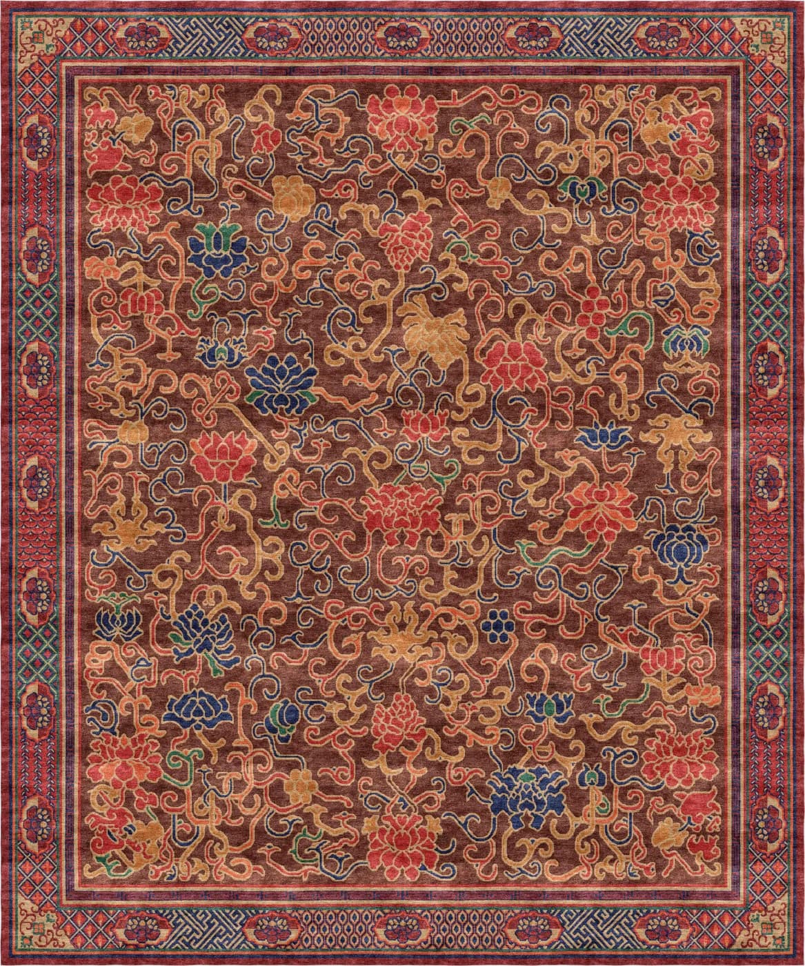 Hua Yuan Oriental Rug di Natalia Enze
