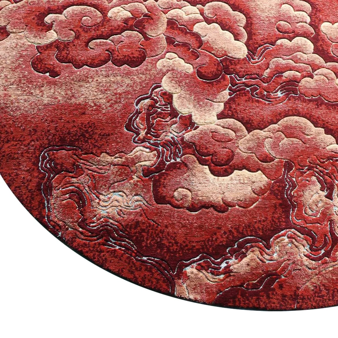Jade Cloude Red Oriental Rug di Natalia Enze, un’altra vista