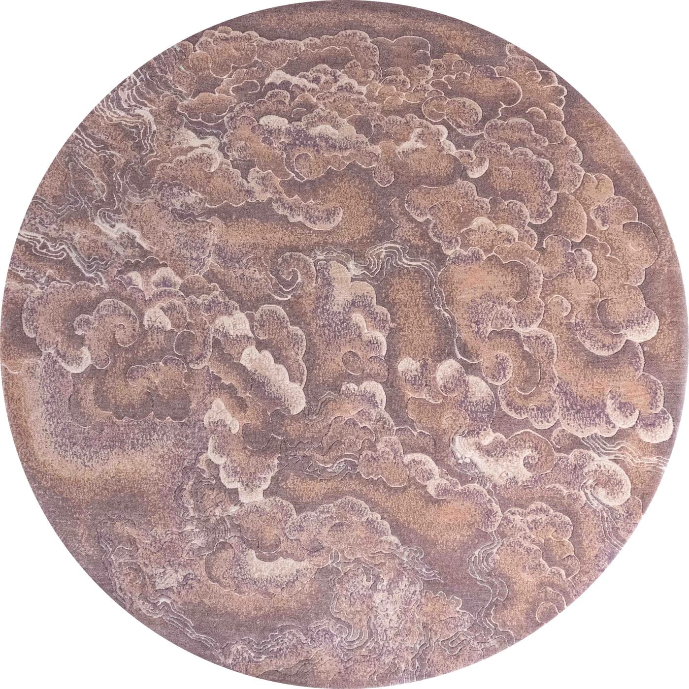 Jade Cloude Violet Oriental Rug di Natalia Enze
