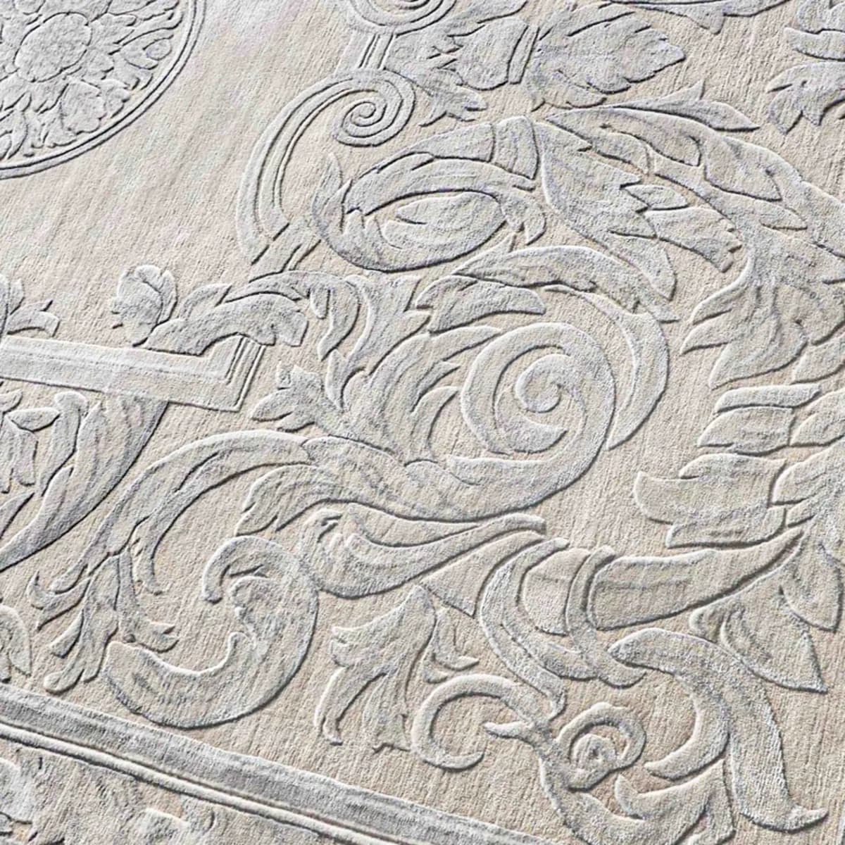 Timeless Gray Neoclassic Rug di Natalia Enze, un’altra vista