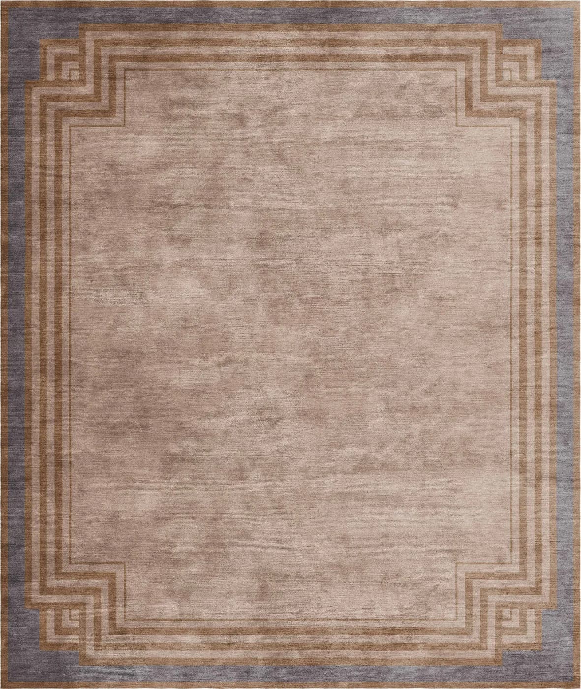 Within Bronzo Modern Rug di Natalia Enze